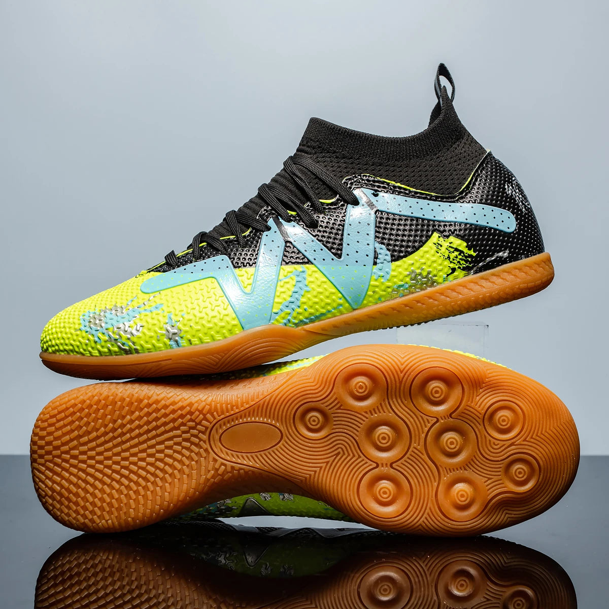 Nuove scarpe da calcio da uomo Society, tacchetti professionali, scarpe da calcio indoor, scarpini veloci da campo, sneaker da ragazzo originali per allenamento