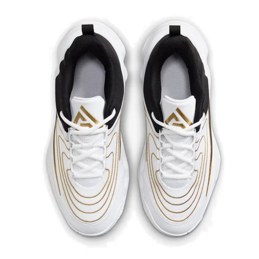 Nike Genuine Nike Nike Fashionable Cushioning Lace-Up Comfortable Basketball Sneakers Fz6734-100