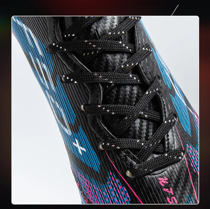 Chaussures de football pour hommes, crampons d'entraînement rapides pour terrain extérieur, chaussures de football à crampons pour terrain synthétique, baskets basses originales unisexes