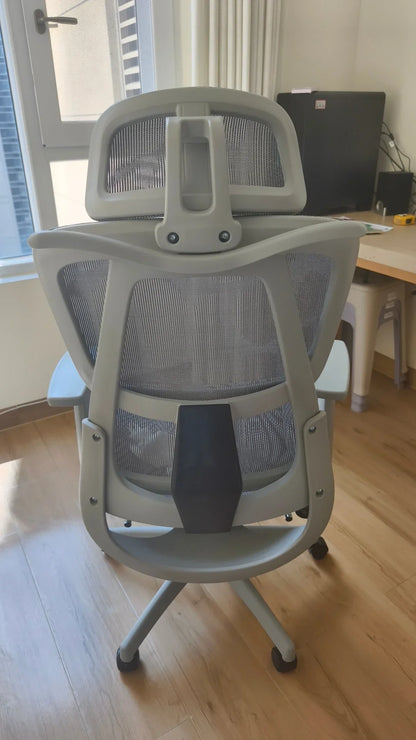 Gaming Chair Office Desk Ergonomic Computer Adjustable Armrests 3D Headrest Chair Lift Chair Back Can Tilt Back with Foot Pedals
