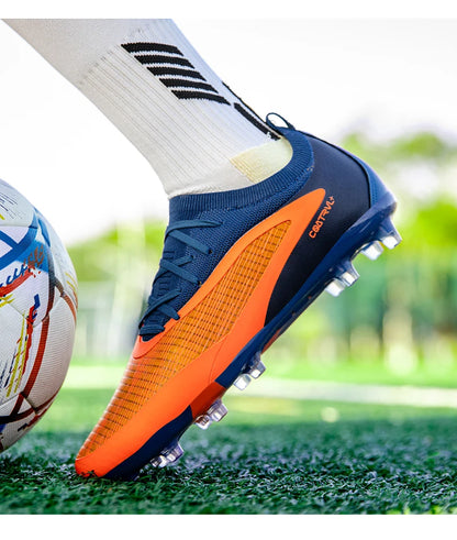 Scarpe da calcio TF da uomo, sneakers professionali per calcetto e futsal, scarpe da soccer casual da uomo di alta qualità per allenamento