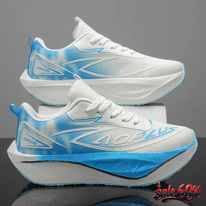 Zapatillas de running con cámara de aire 2026, placa de carbono para maratón, deportivas para hombre, transpirables y ligeras, zapatillas antideslizantes para mujer