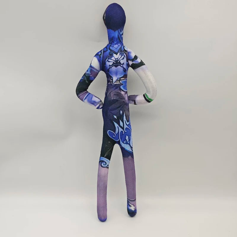 Peluche action figure anime gaming Overwatch D.Va / Doomfist / Genji / Widowmaker da 26cm, corpo flessibile con filo metallico, varie pose