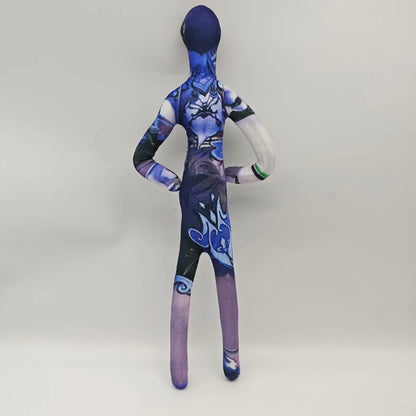 Peluche action figure anime gaming Overwatch D.Va / Doomfist / Genji / Widowmaker da 26cm, corpo flessibile con filo metallico, varie pose