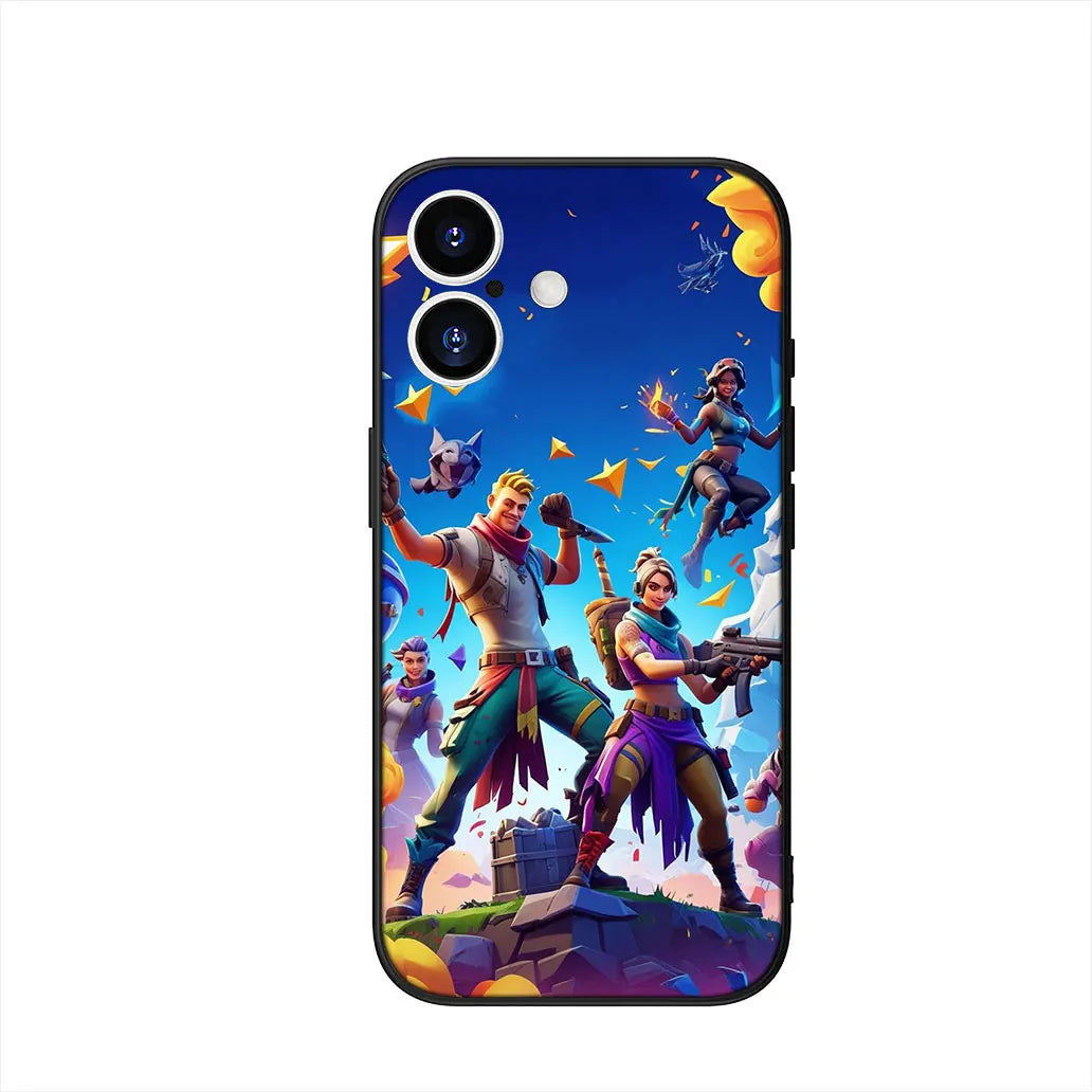 Game F-ForTnites Wallpaper-etui til Samsung Galaxy A07 A13 A12 A23 A42 A50 A51 A52 A53 A70 A71 A72 A21S A04 Note 20 9 8 10-cover