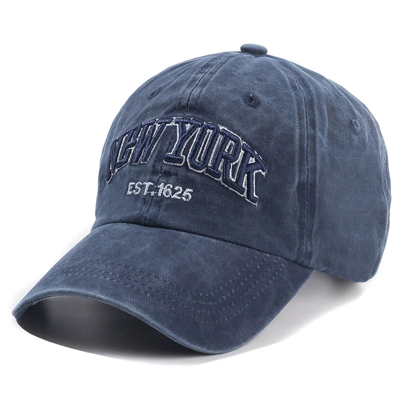 Kšiltovka z prané bavlny York pro muže a ženy, kšiltovky typu snapback, baseballové kšiltovky, ochrana před sluncem, kšiltovka typu „dad hat“, outdoorová kšiltovka