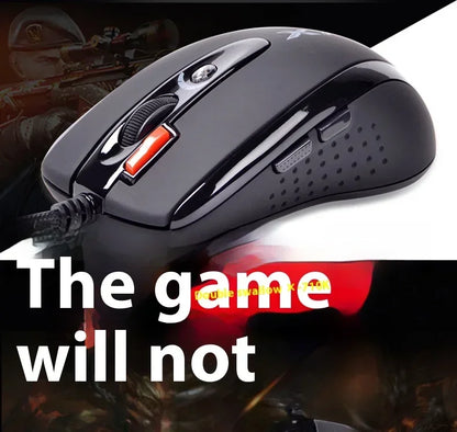 A4TECH Bloody X7-710K Wired Mouse 2000dpi Macro Programming Laptops Accessories CF/LOL/World of Warcraft E-sports Gamer Mouse