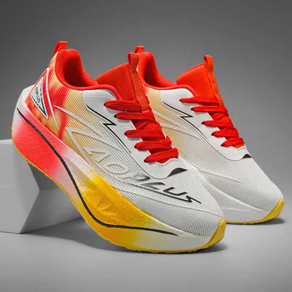 Zapatillas de running con cámara de aire 2026, placa de carbono para maratón, deportivas para hombre, transpirables y ligeras, zapatillas antideslizantes para mujer