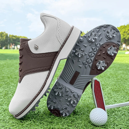 New Men Golf Shoes, Professional Golfers Shoes, Waterproof Comfortable Golf Footwear, Non-Slip