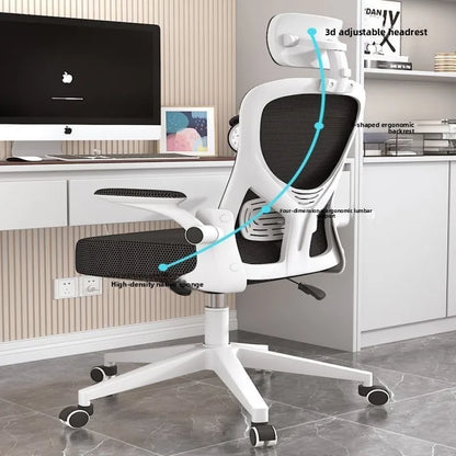 Ergonomic Gaming Chair Comfortable Long Ride Office Desk Chair for Home University Dorm Study Chair Best Gaming Chair Chair