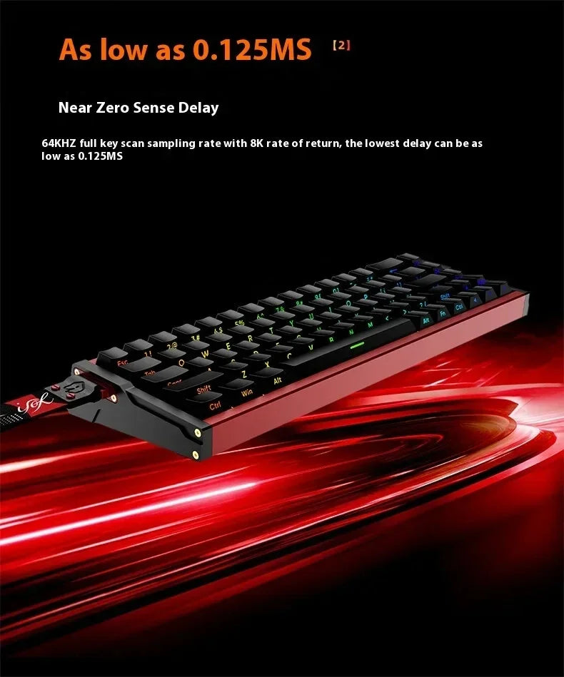 IROK MG68 Ace MG68 Plus MG68 Pro MG68 MAX mini Aluminum Magnetic Gaming Mechanical Keyboard 60% Rapid Trigger Gamer Keyboard