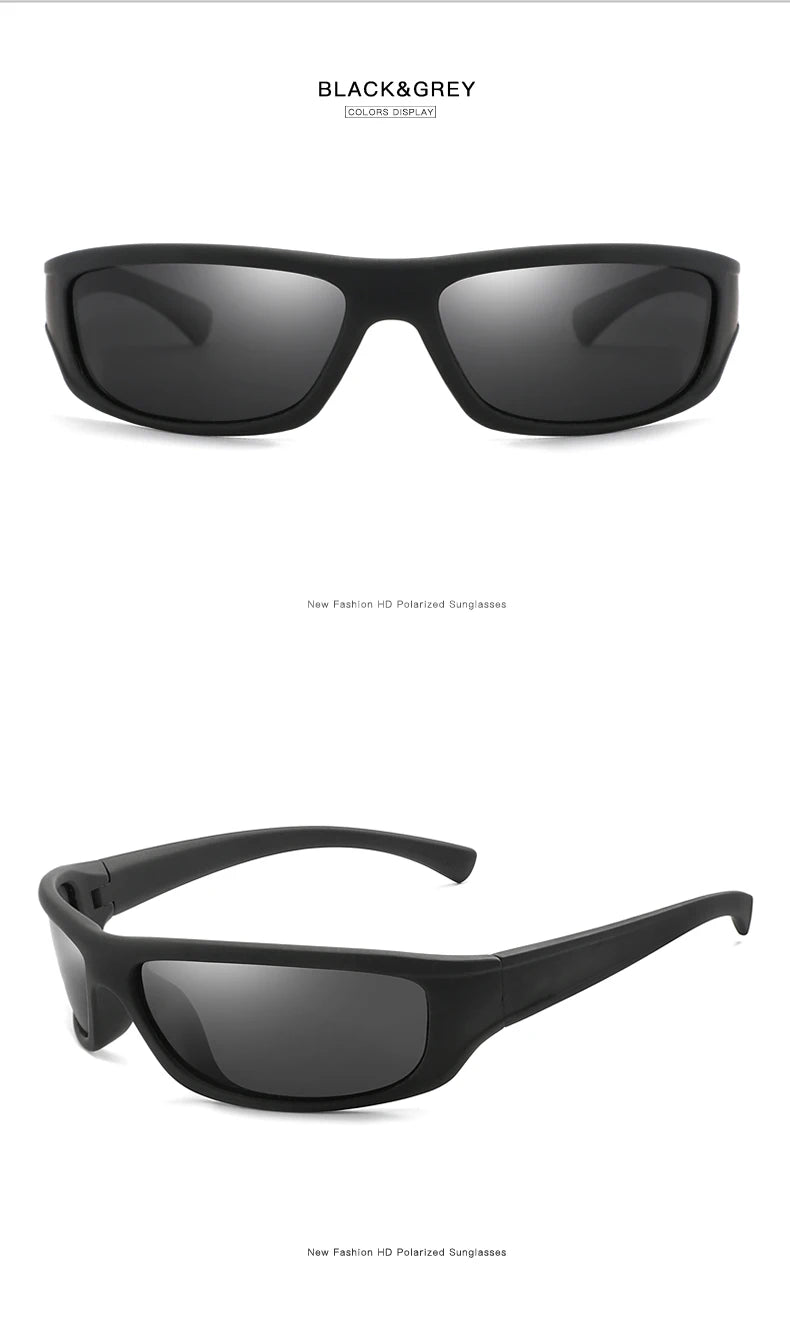 2024 Fashion Polarization Cycling Sunglasses Retro Sport Fishing Glasses Men Women Lightweight Driving Cycling Running UV400