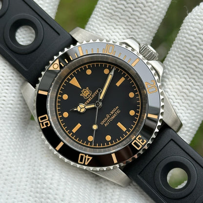 STEELDIVE SD1954V Ceramic Bezel 41MM Stainless Steel Case 300M Waterproof Vintage Luminous NH35 Automatic Men's Dive Watch