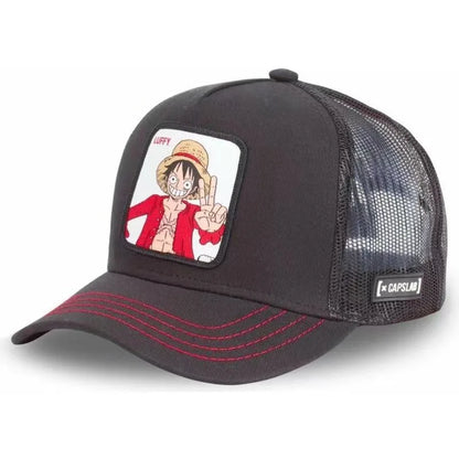 Outdoor Sport LUFFY baseballkasket – forår og sommermode – broderet, justerbar kasket til mænd og kvinder – mode – outdoor – hiphop-kasket