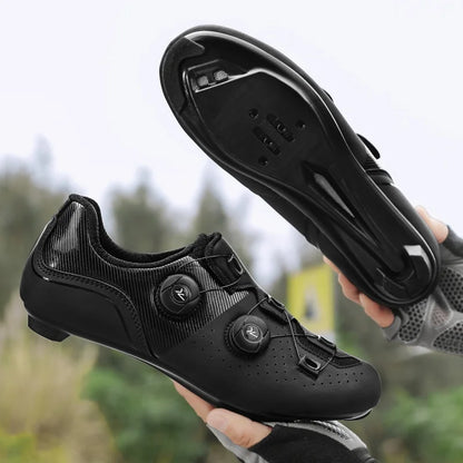 2025 new arrival professional cycling shoes, racing road bike SPD cleat shoes, ultralight self-locking MTB bicycle sneakers unisex