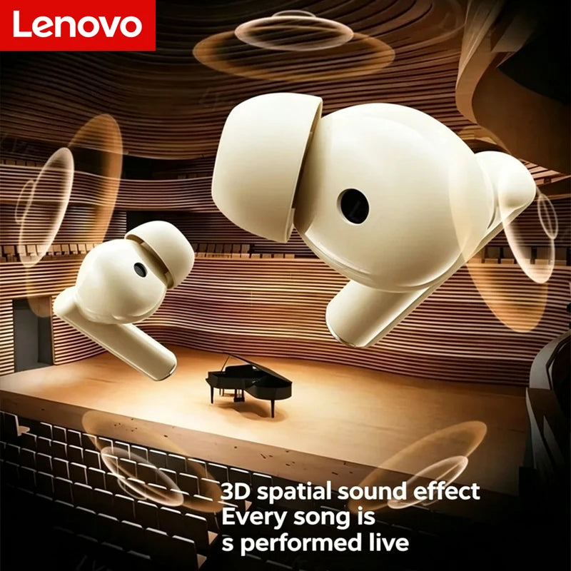 Lenovo TA210 – écouteurs sans fil Bluetooth, microphone intégré, Port de chargement, isolation du bruit, casque confortable sur l'oreille, C, nouveau