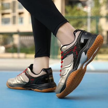 Scarpe professionali da badminton 2025, nuove sneakers da tennis da uomo, traspiranti e antiscivolo, scarpe sportive da pallavolo per uomo e donna