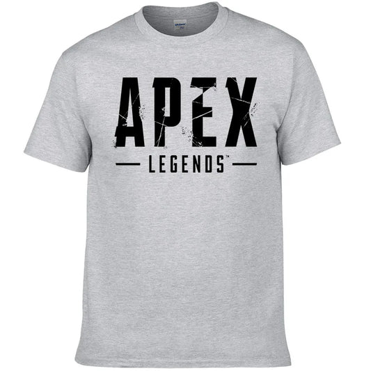 2026 Summer Streetwear T-shirt Men Fashion Casual Clothes Cotton Short Sleeve tshirt Printed Apex Legends T Shirt Harajuku Top