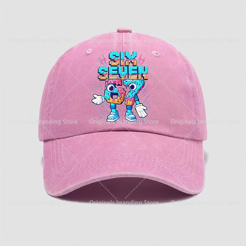 Steal A Brainrot 67 Dětská baseballová čepice Pánská Dámská sluneční čepice Nová čepice pro dospělé Outdoor Sport Sluneční čepice Retro pokrývka hlavy Dárek Horké prodeje