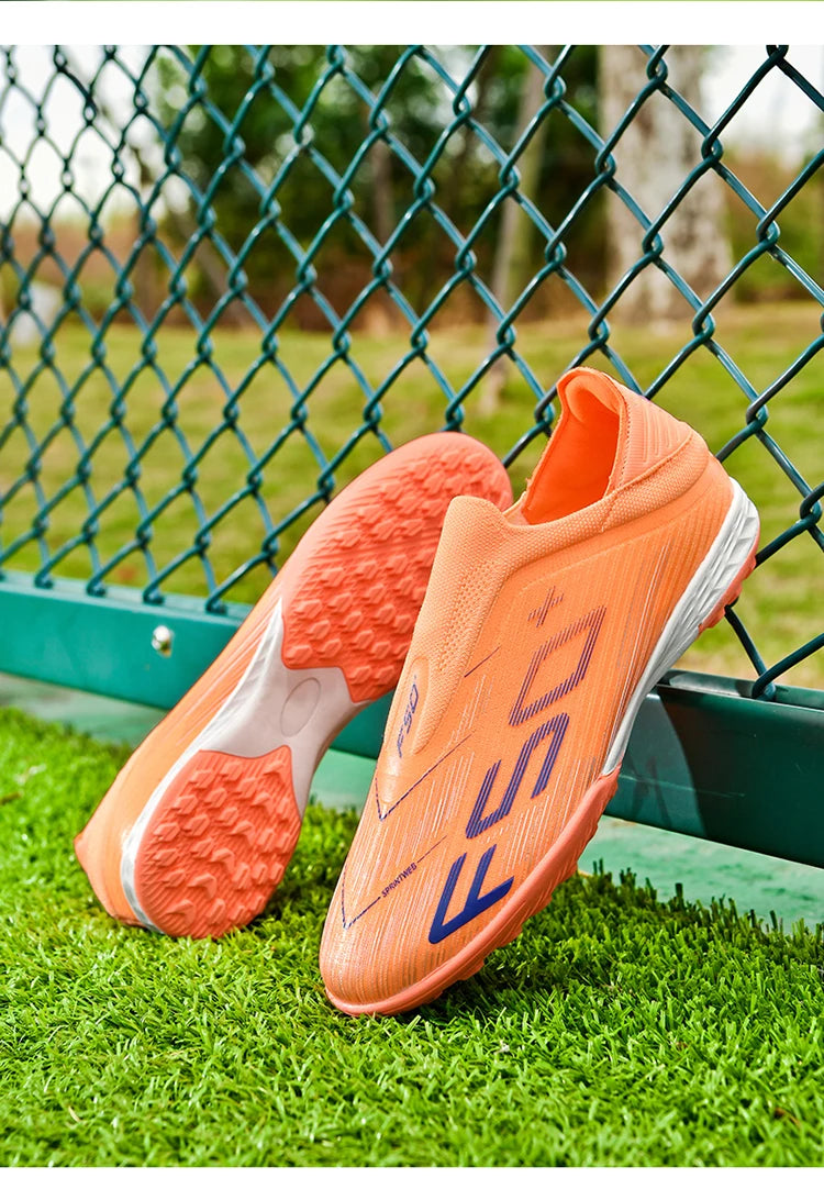 Nuove scarpe da calcio da uomo con tacchetti per erba, comode scarpe da futsal per turf, scarpe sportive ultraleggere FG antiscivolo indoor per adulti