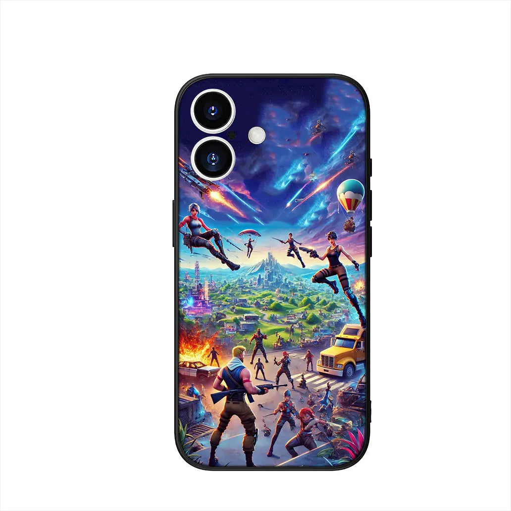Game F-ForTnites Wallpaper-etui til Samsung Galaxy A07 A13 A12 A23 A42 A50 A51 A52 A53 A70 A71 A72 A21S A04 Note 20 9 8 10-cover