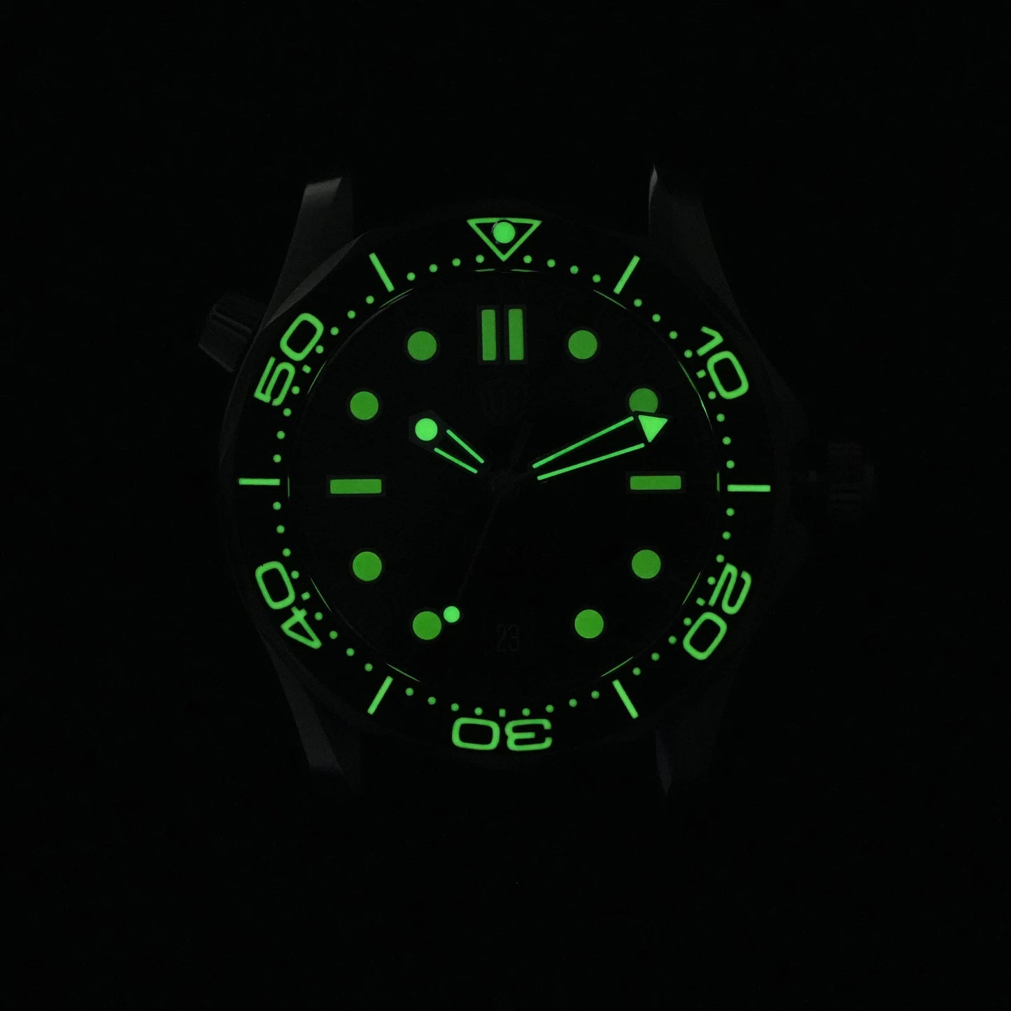 Watchdives WD007 V2 39mm Titanium Dive Watch PT5000 Automatic Movement Luminous 200m Waterproof Domed Bubble Sapphire Watches