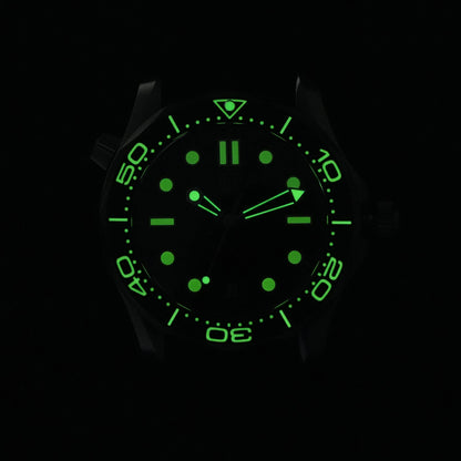 Watchdives WD007 V2 39mm Titanium Dive Watch PT5000 Automatic Movement Luminous 200m Waterproof Domed Bubble Sapphire Watches