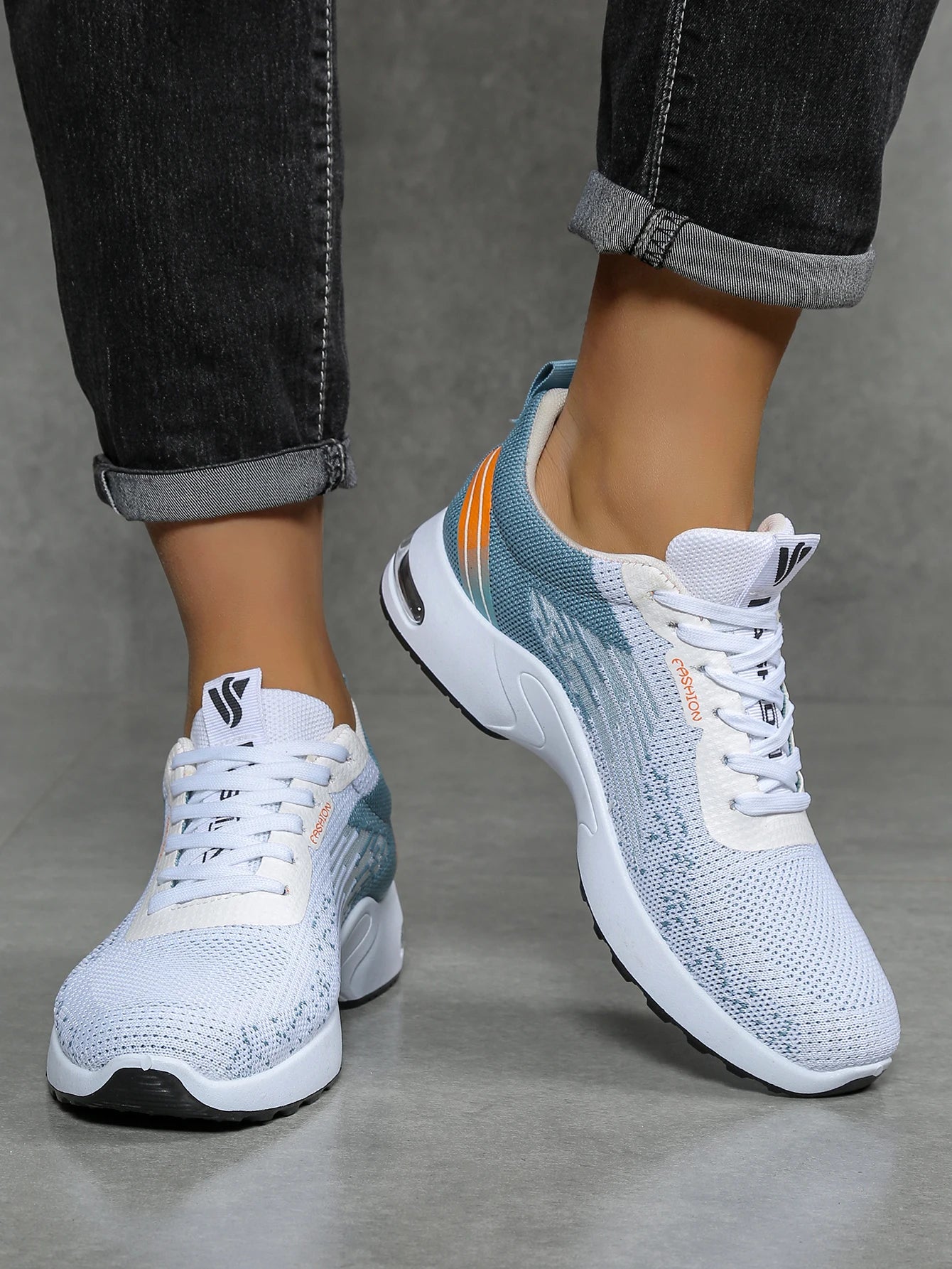 Zapatos para hombre, calzado casual para hombre, malla transpirable, amortiguación de aire, suela suave, zapatillas deportivas modernas con bloques de color
