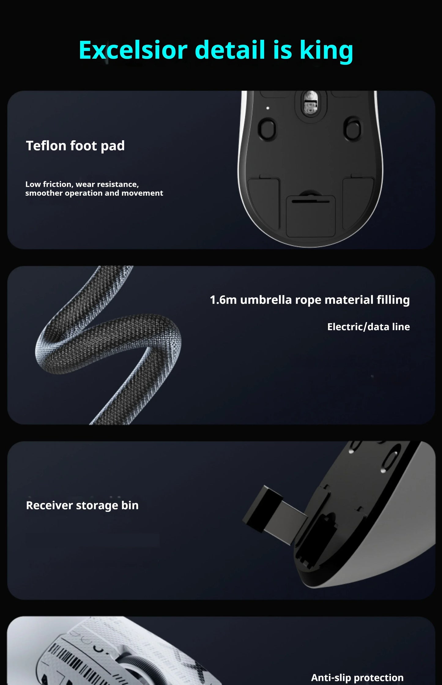 EWEADN S9 Pro Ultra V2 Lightweight Wireless Gaming Mouse Tri-Mode Tri-model Mouse 2.4G USB-CBT 8K Polling 26K DPI PAW3395 Mice