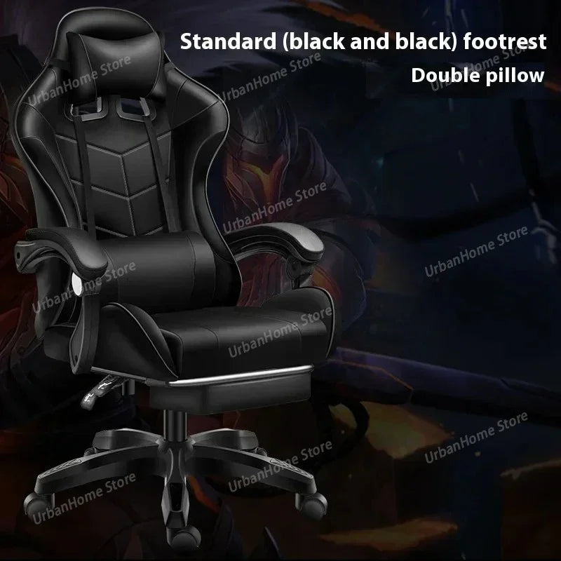 Gaming Chair Ergonomic Gaming Chair Net Coffee Computer Chair Home Reclining Office Comfortable Swivel Gaming Chair