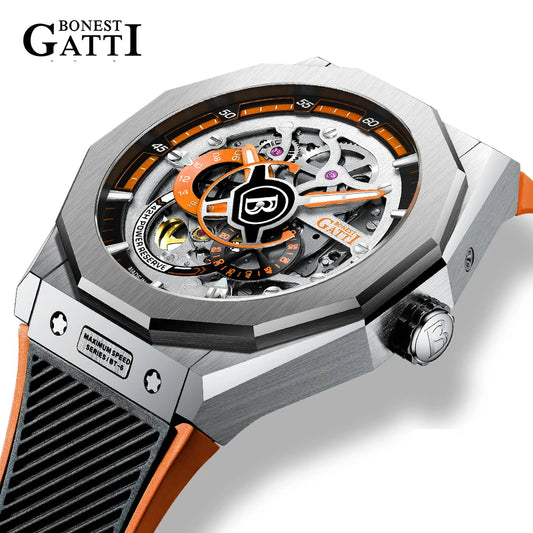 Montre Citizen mécanique automatique Movement pour homme en acier inoxydable Case Shape: Round Case