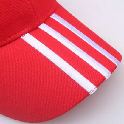 Cappellini da baseball da uomo, casual in cotone, ricamati, a righe, con chiusura a scatto, in stile hip hop; cappellini da donna per sport all’aperto; casquette da uomo; gorras