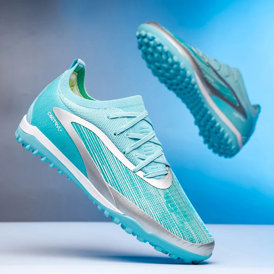 New Men's Football Boots Outdoor Cleats Breathable Adult Non-Slip Soccer Shoes Sport Long Spikes Training Boys Match Comfortable