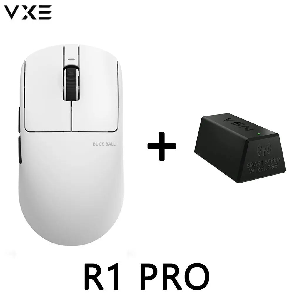 Vgn Vxe Dragonfly R1 Pro Max Gaming Mouse Bluetooth Mouse Rechargeable Gamer Paw3395 Lightweight Ergonomic Wireless Mouse Esport