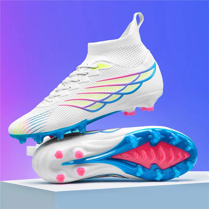 Scarpe da calcio professionali da uomo, sneakers sportive outdoor, scarpe da calcio per adulti, tacchetti da calcetto Society, ultraleggere per allenamento calcistico