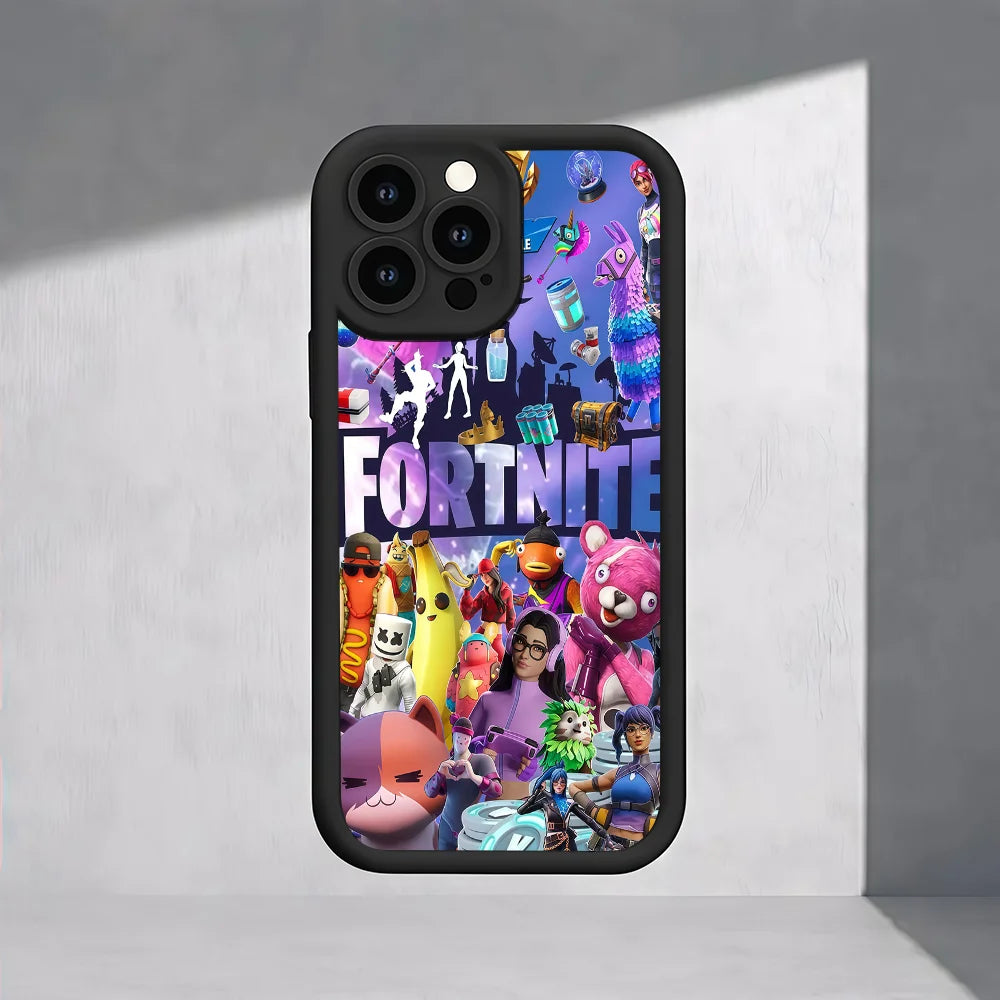 Capa de Telemóvel F-Fortnite Game para Motorola Moto Edge 70 G86 G56 50 G35 G05 G34 G75 G PLAY G85 60 Neo Fusion Stylus Pro Ultra 4G 5G