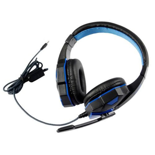 Przewodowy zestaw słuchawkowy do gier 3,5 mm, regulowany w zakresie 120°, z mikrofonem z funkcją redukcji szumów, do PS4/PS5/Xbox/smartfonów/komputerów PC