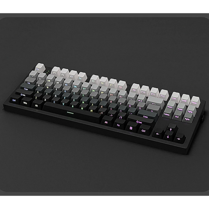 2025 Original Daylight Keycaps PTB Translucent, Side-engraved Oem 136 Keys, Customized To Fit 60/84/98/108 Mechanical Keyboards.