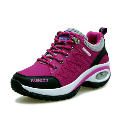Women’s Sports Shoes Platform Sneakers Fashion Outdoor Hiking Non-Slip Casual Low-Top Running Shoes Women’s Footwear