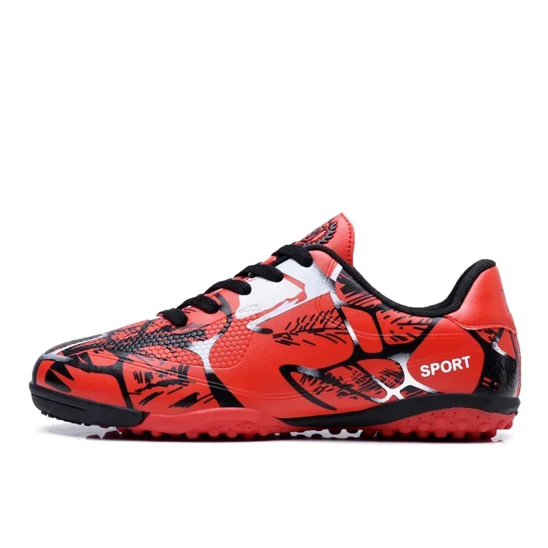 New Men Kids Soccer Shoes Cleats Ultralight Football Boots Boys Non-Slip Grass Adult Professional Training Shoes Drop Shipping