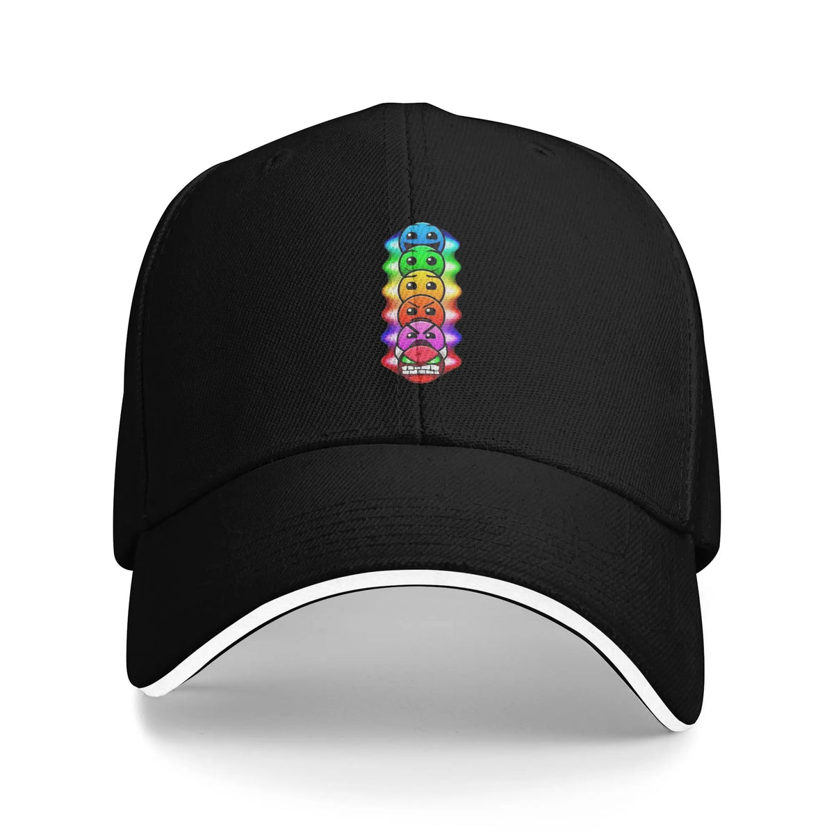 Cappellino da baseball Geometry Game Dash, casual, senza blocchi, modello «Sandwich», per uomo e donna, traspirante, adatto alle attività all’aperto