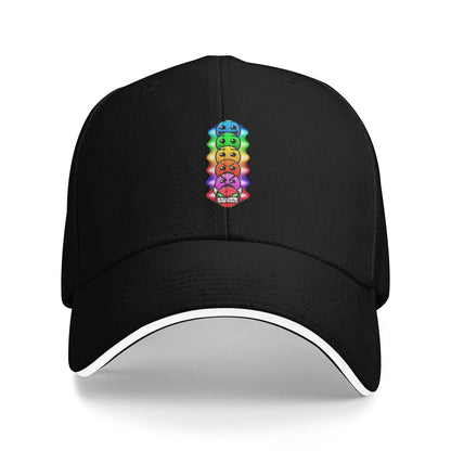 Cappellino da baseball Geometry Game Dash, casual, senza blocchi, modello «Sandwich», per uomo e donna, traspirante, adatto alle attività all’aperto
