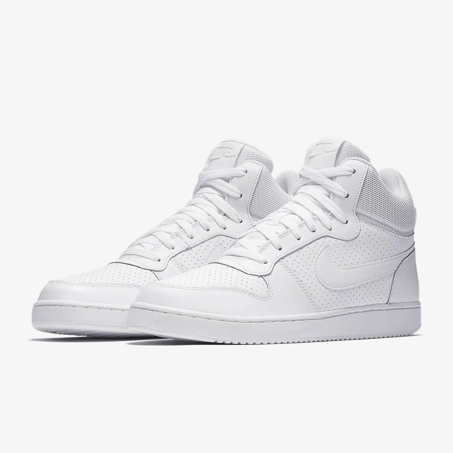 Nike Genuine COURT BOROUGH MID Herren-Sneaker in Reinweiß, High-Top-Freizeitschuhe 838938-111