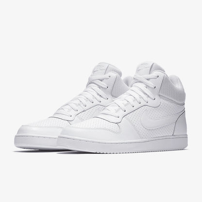 Nike Genuine COURT BOROUGH MID Herren-Sneaker in Reinweiß, High-Top-Freizeitschuhe 838938-111