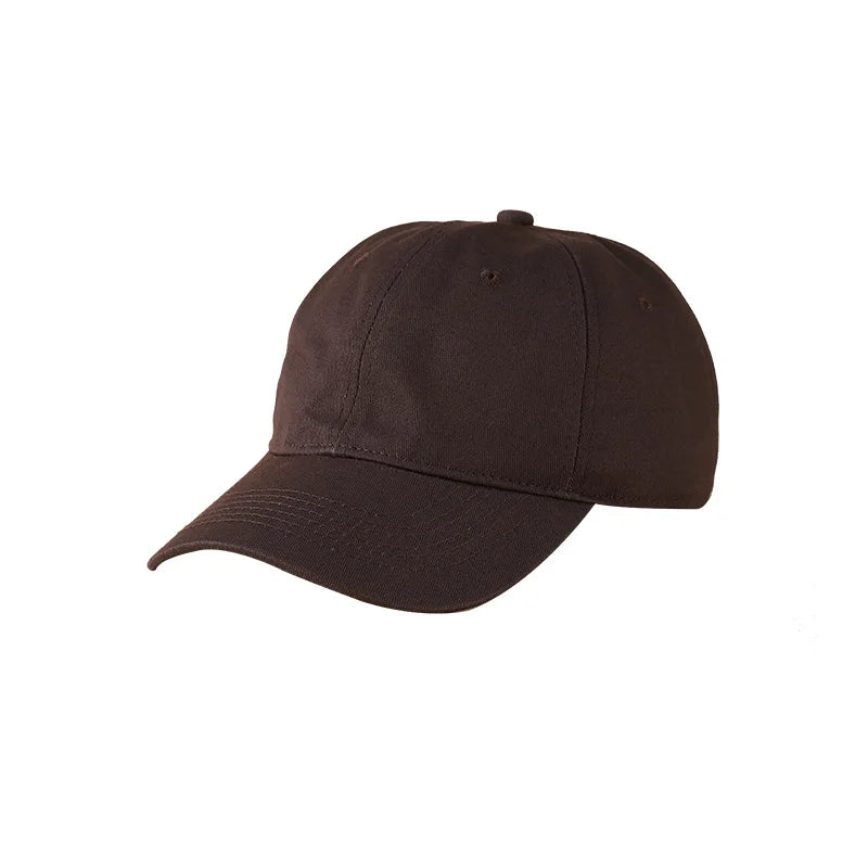 Custom Logo Cotton Soft Top Baseball Cap For Women Men Classics Simple Adjustable Dad Hat Outdoor Sport Dad Hats Wholesale
