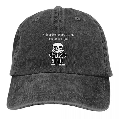 My Favorite People Asgore Undertale Lucky Gift Cappellini da baseball Cappellino con visiera Meme Cappelli parasole per uomo e donna