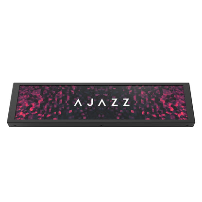 Ecrã secundário universal DIY Ajazz AKP02 em liga de alumínio de 9.2 polegadas, com vários designs personalizáveis, compatível com Windows 7
