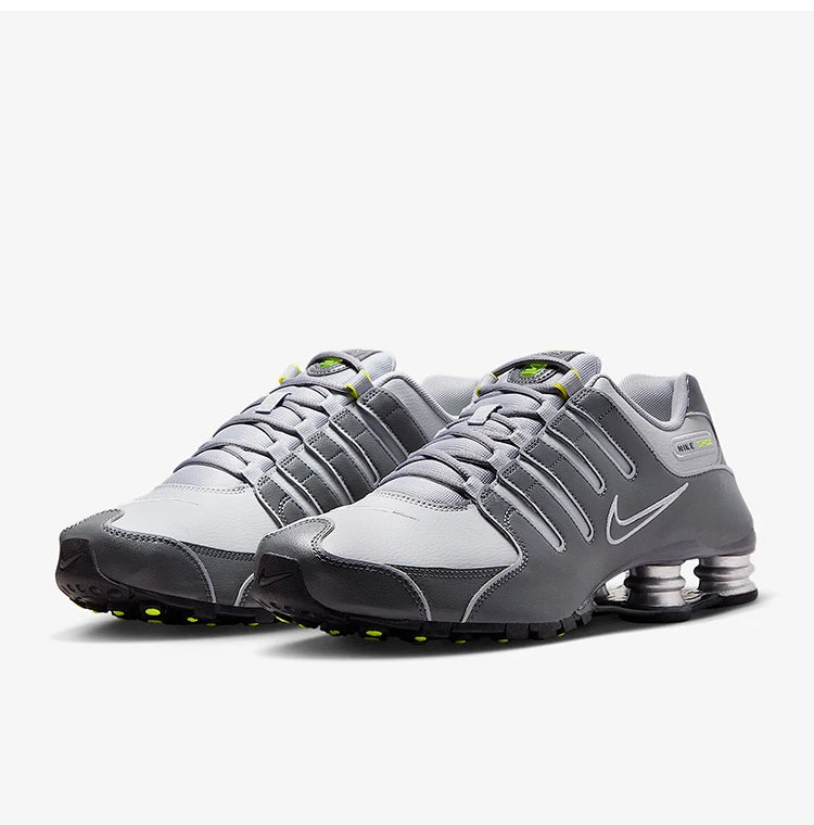 Nike Authentic Autumn Style Men's Shock Absorption Wear Resistant Low-Top Running Shoes 378341-009