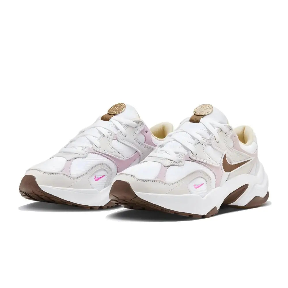 Nike AL8 damesko i mesh, åndbart, retro, letvægts, tyk sål, lavt snit, udendørs, slidstærkt, fritids- og løbesko HM3691-130