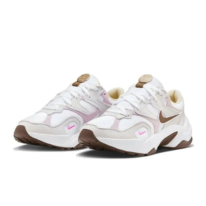 Nike AL8 damesko i mesh, åndbart, retro, letvægts, tyk sål, lavt snit, udendørs, slidstærkt, fritids- og løbesko HM3691-130
